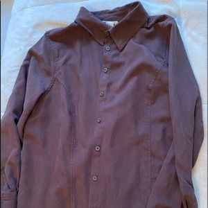 Avenue faux Suede blouse